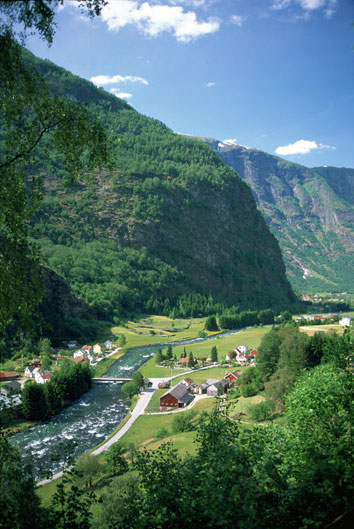 Flam railway. Photo EA Vikesland, Flam Utvikling