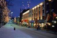 Winter at Karl Johan street in Oslo. Photo Frits Solvang/VisitOslo