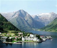 Kvikne's hotel Balestrand. Photo by Kvikne's hotel