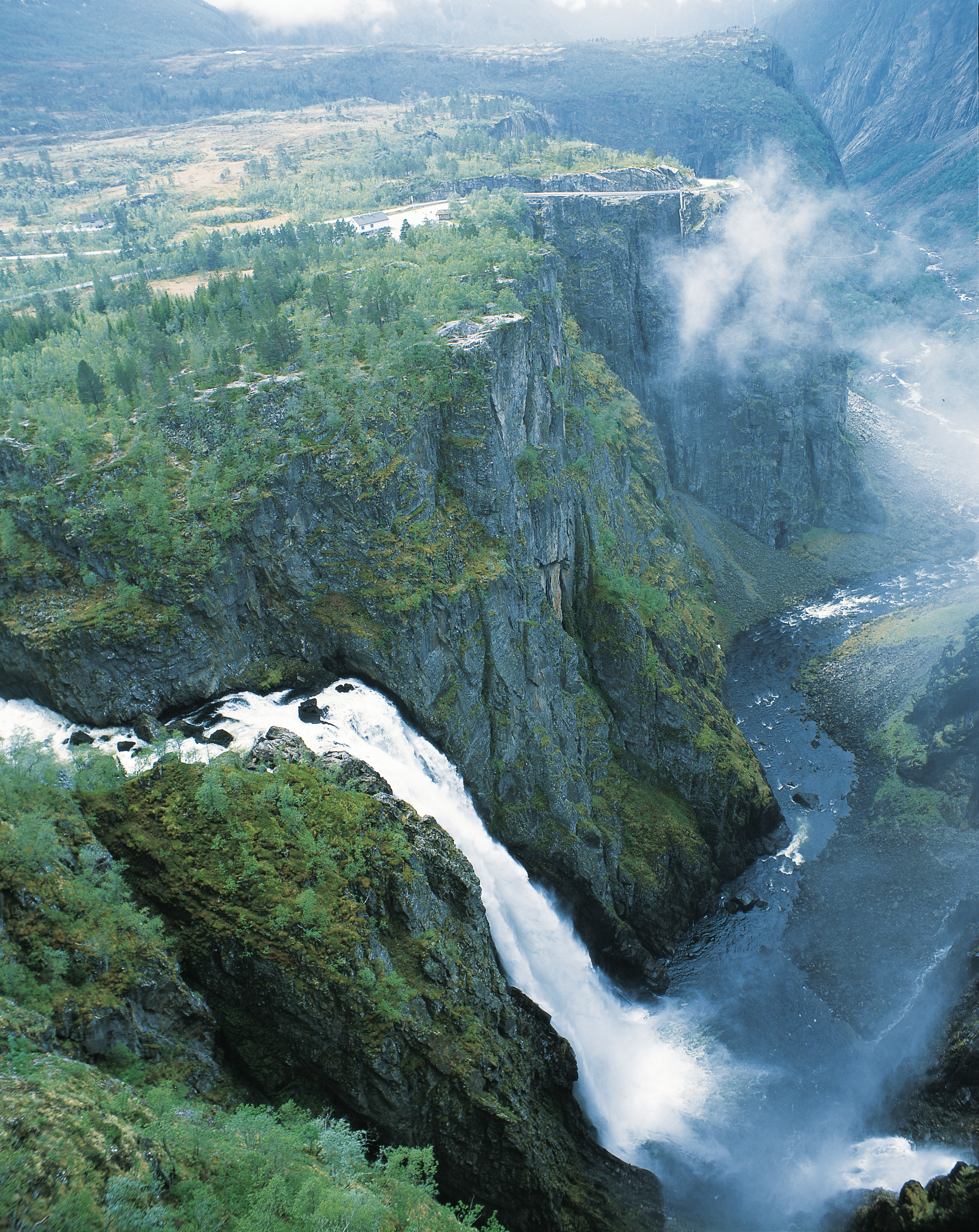 Voringfoss & Mabodal canyon. Photo by Johan Berge, Innovation Norway