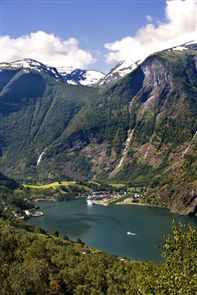 Aurlandsfjord. Photo Morten Rakke/Flam Utvikling