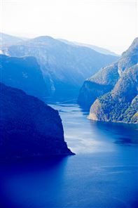 Naeroyfjord. Photo Morten Rakke/Flam Utvikling