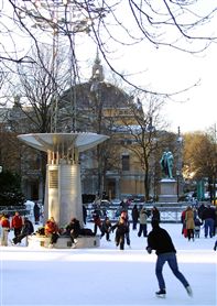 Skating in Oslo. Photo Gunnar Strom/VisitOslo