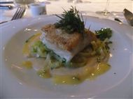 Halibut at Emma's. Photo Rita de Lange/Fjord Travel Norway